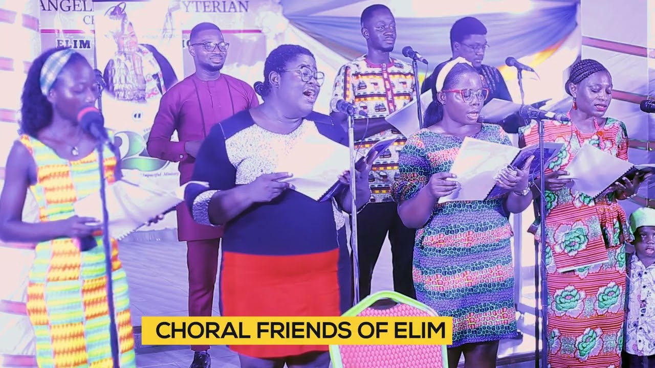 Kenn Kafui Mashup (Mida Akpe/Kafui/Dzidzɔm) Sung by Choral Friends of Elim E. P. Church
