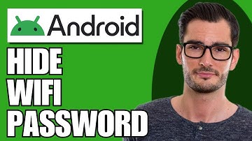 How To Hide WIFI Password On Phone (Simple)