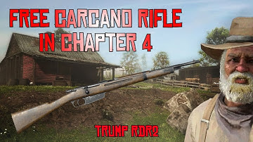 RDR2 - Free Carcano Rifle In Chapter 4!