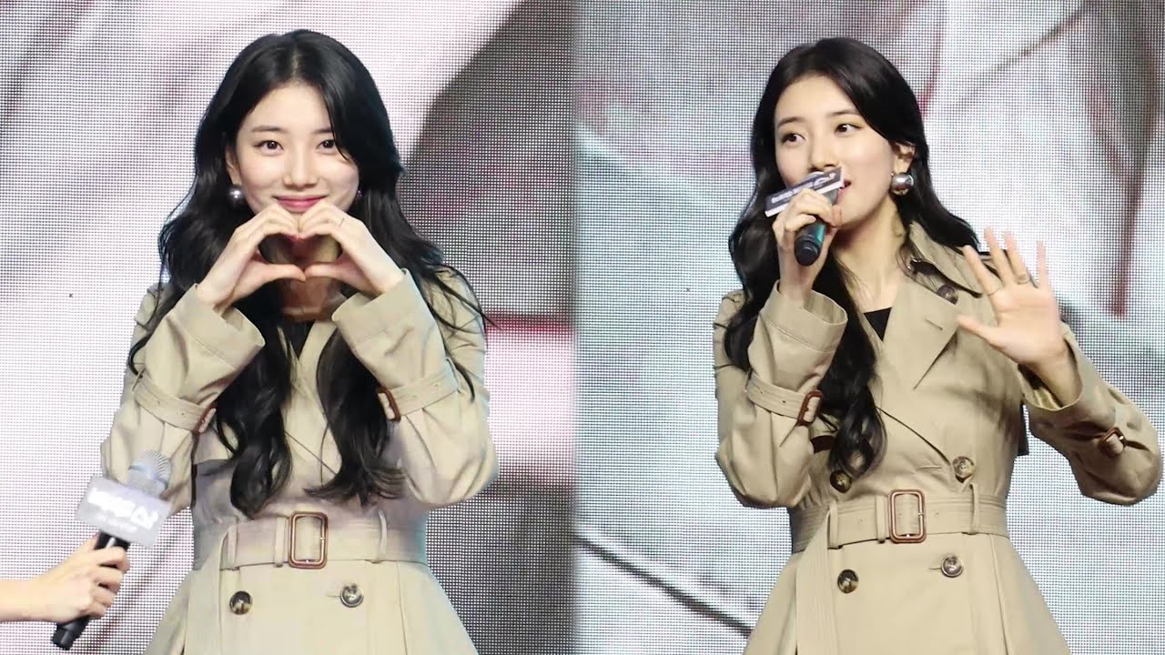 191216  팬들의 요청으로 크리스마스 캐롤 부르는 수지 ( suzy) 직캠 @백두산 쇼케이스