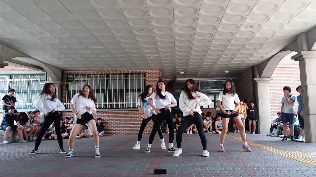 수락중 댄스부 공연 너그리고나(여자친구).L.I.E(EXID).날라리