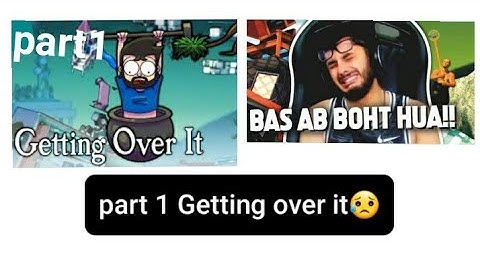 Getting over it🤩||Part-1🙂||Playing it for first time||Free download link ||Lordgamer16||💕