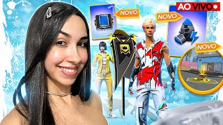 ??TESTANDO A NOVA ATUALIZAÇÃO??FREE FIRE AO VIVO?LETHICIAX FF