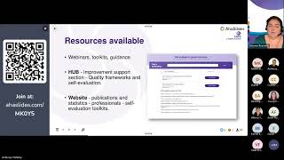 Webinar on self evaluation in adult care services