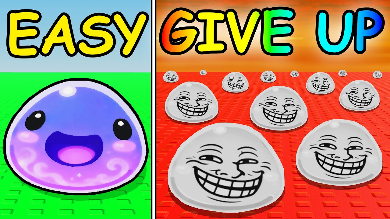 Finding ALL 135 Slimes in Roblox find the slimes...