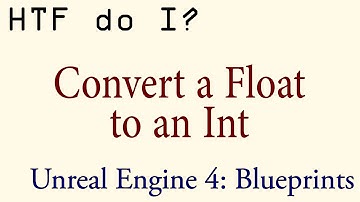 HTF do I? Float to Int