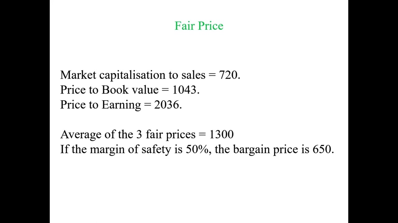 Divi's Laboratories Limited : A Step-by-Step Valuation Guide to Determine the Fair Price.