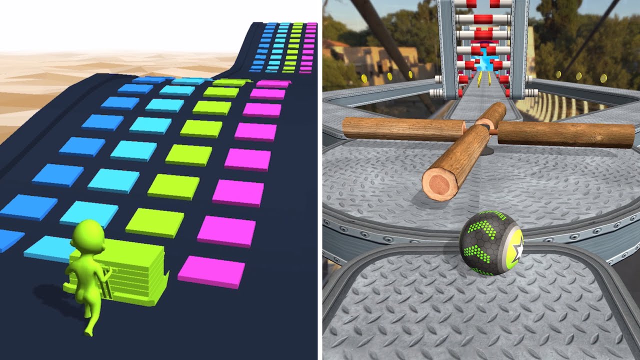 Stack Colors Vs Going Balls 🌈🎱🐣 MAX LEVELS!! All Levels Gameplay Android, iOS NEW UPDATE