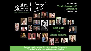 Nicola Vaccai - Bel Canto in Thirty Minutes