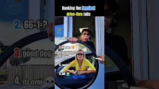Ranking the funniest drive thru fails 💀