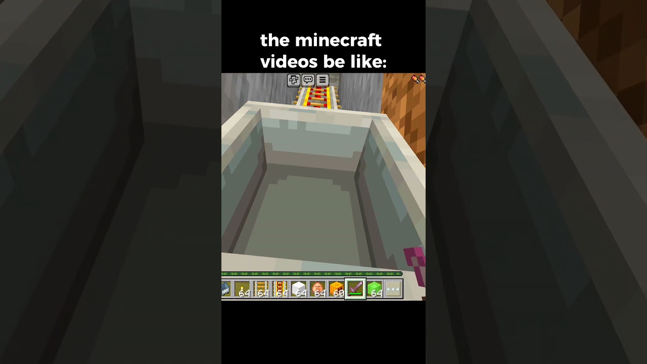 os VIDEOS de MINECRAFT são TIPO: 