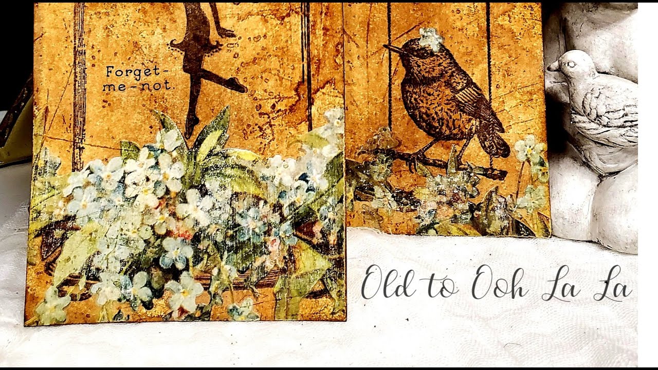 Pastiche stamp & Lover of Flowers Transfer Tags