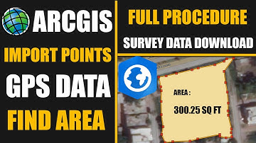 Import GPS Data to ArcGIS Pro | Calculate Area