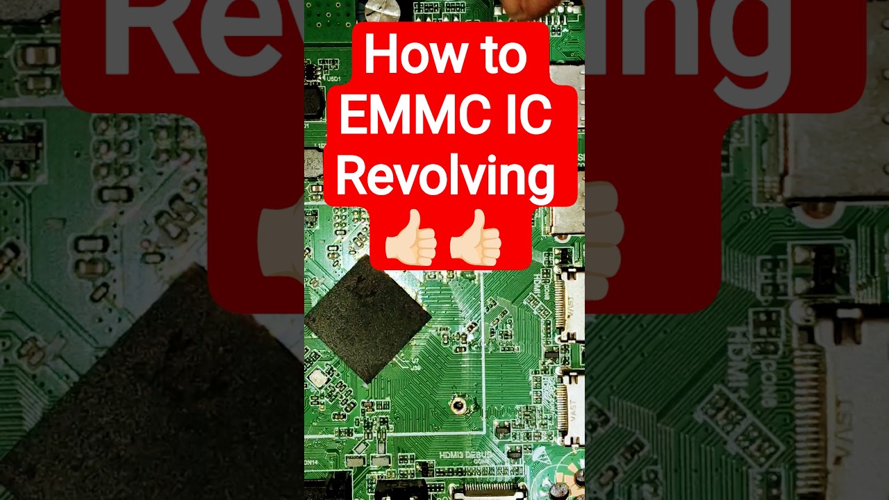 LED tv EMMC IC revolving 