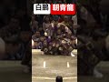 白鵬対朝青龍　上手投げで白鵬が優勝を決める　横綱対決　#大相撲  #相撲  #相撲部屋  #土俵  #国技  #優勝戦　#shorts
