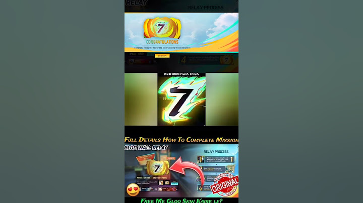 HOW TO COMPLETE GLOO WALL RELAY EVENT IN FREE FIRE IN TELUGU|| #freefire ||