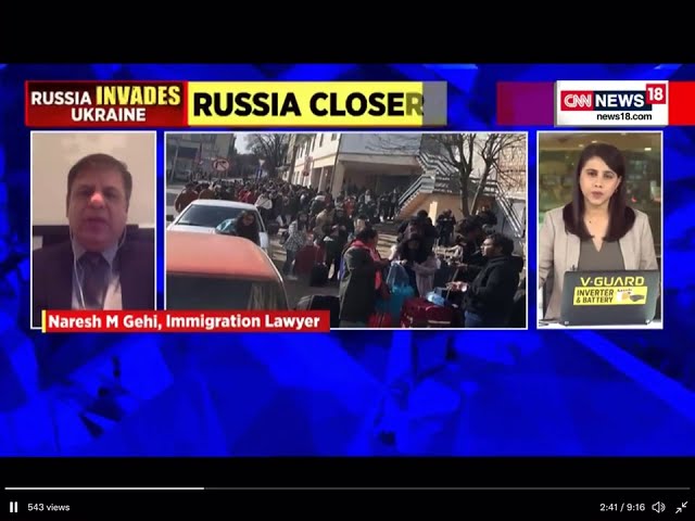 Naresh M. Gehi - On CNN News 18