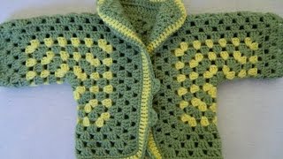 Crochet Pattern *EASY CROCHET JACKET *