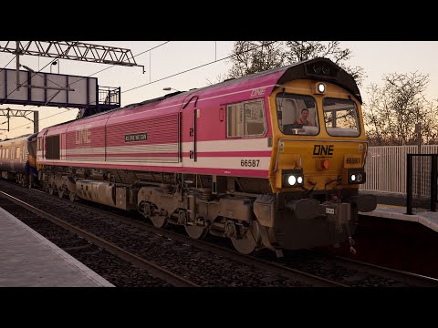 Train Sim World 4 | Class 66 | ONE | Edinbutgh to Glasgow | Let's