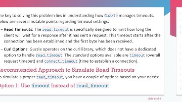 How to Effectively Simulate read_timeout with Guzzle in PHP