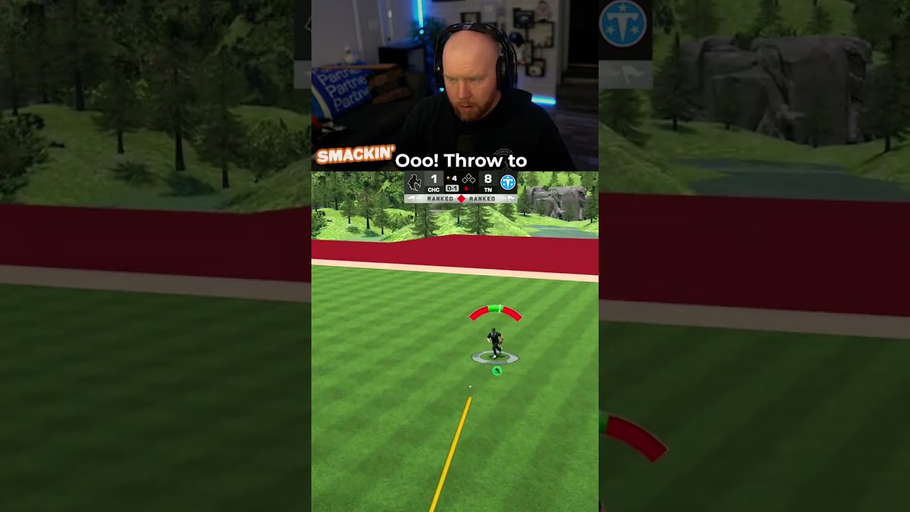 I threw a runner out at first!