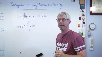 Integration - Finding Position from Velocity