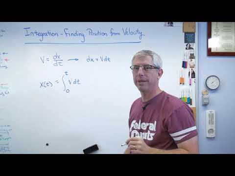 Integration - Finding Position from Velocity