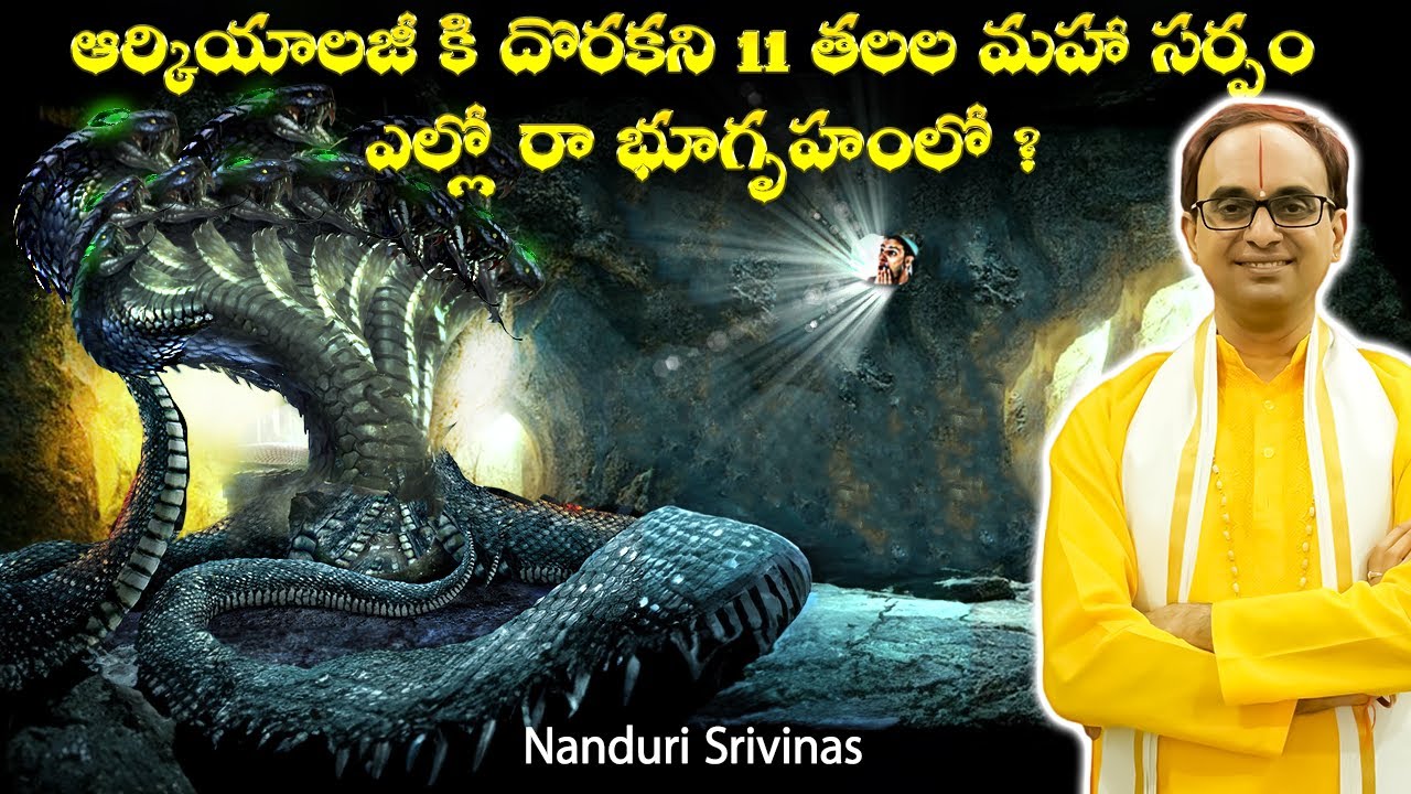 ఎల్లోరా భూగృహంలో 11 తలల మహా సర్పం?| 11 headed snake in Ellora caves  | NanduriSrinivas