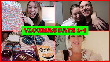 VLOGMAS DAYS 1-4  - Advent Calendar Ramblings      l    aclaireytale