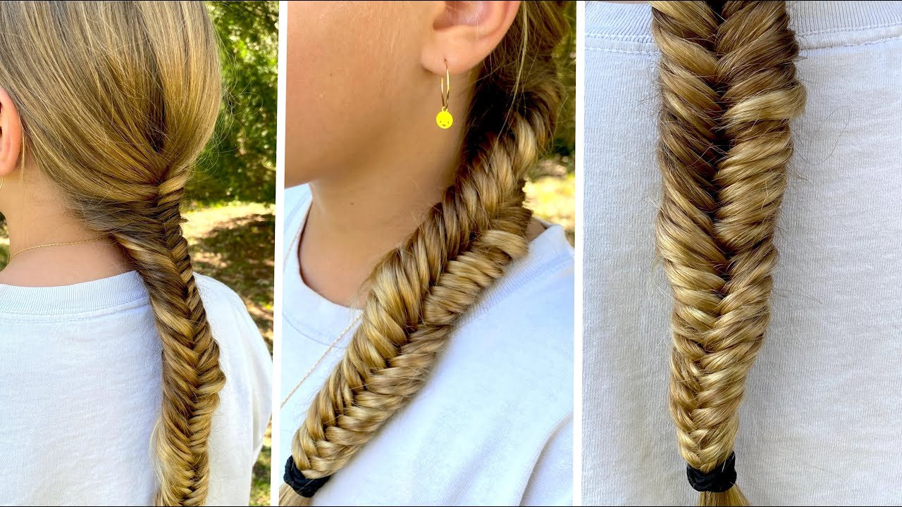 tuto coiffure : LA TRESSE ÉPI DE BLÉ ✨ Marion Blush