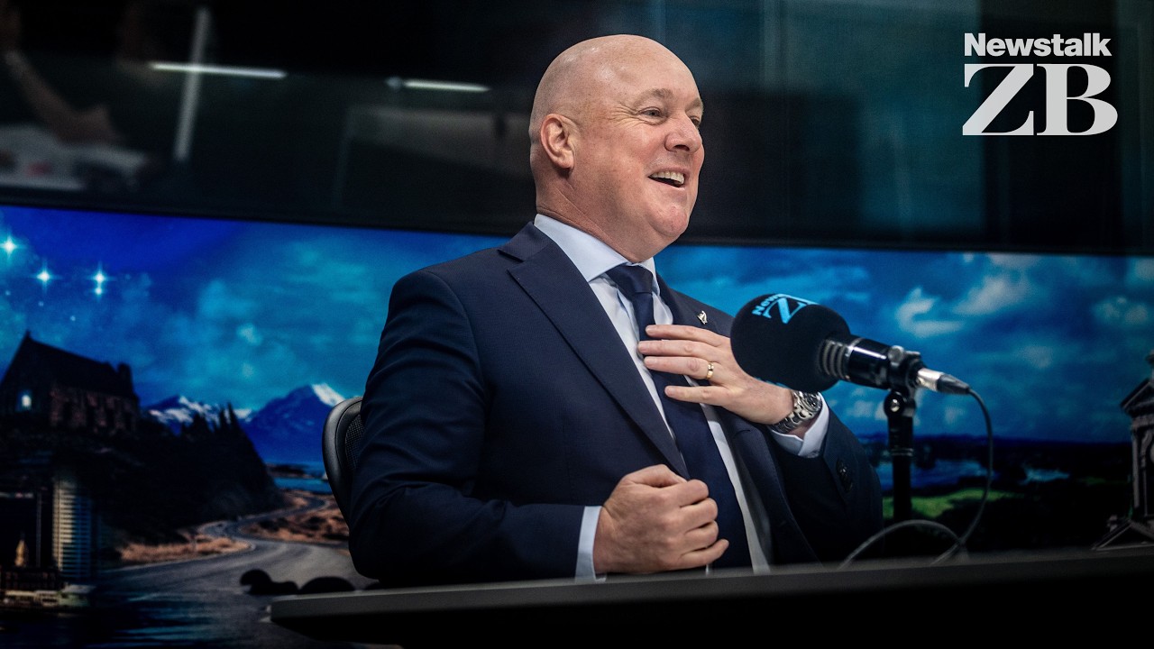 Christopher Luxon joins Heather du Plessis-Allan in the studio | Mike Hosking Breakfast