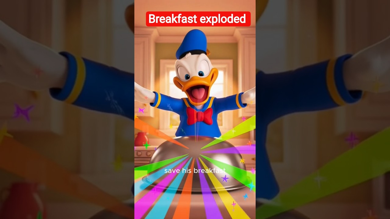 Donald Duck’s craziest breakfast ever