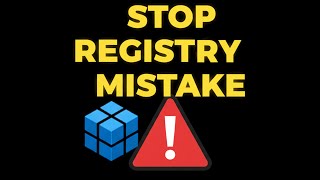 STOP Registry Mistakes — Do This ONE Thing First
