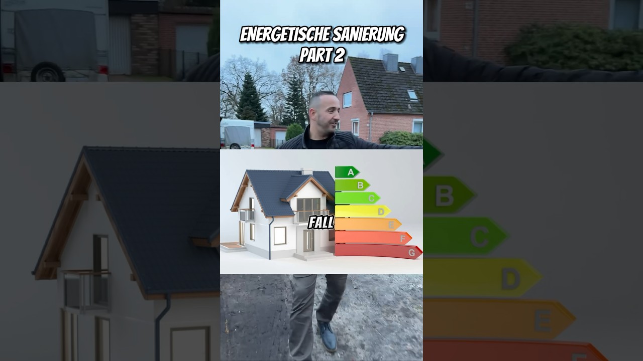 Energetische Sanierung 👷‍♂️ 🏡 Zusätzlich zum neuen Anbau, wird das Haus vollsaniert. 
