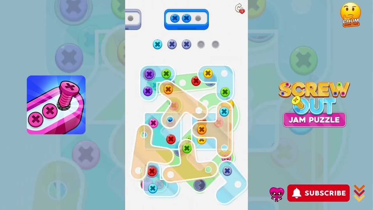 Screw Out: Jam Puzzle - Level 81 - NEW UPDATE - Gameplay walkthrough