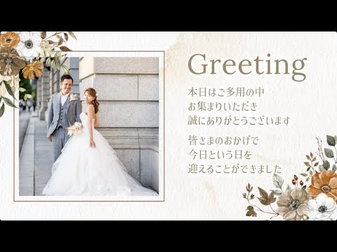 ゲスト全員の紹介をするオープニングムービー作ります BGMに合わせて制作！構成変更・オーダーもご相談ください◎