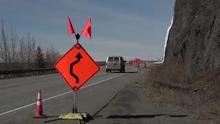 DOT implements traffic diversion on Seward Highway after rockfall