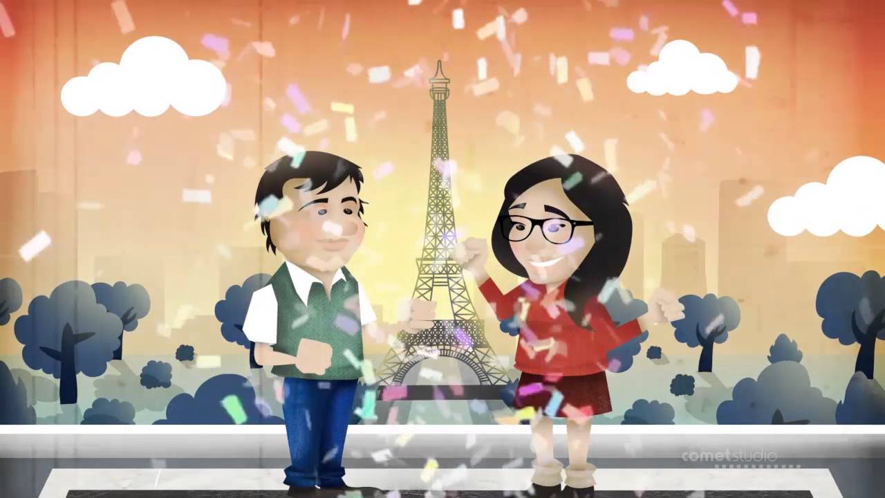 Animated Wedding Invitation (Save the Date)