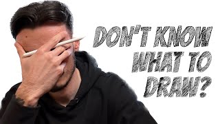 SOLUTION: Don't know what to draw? - Sketchaday
