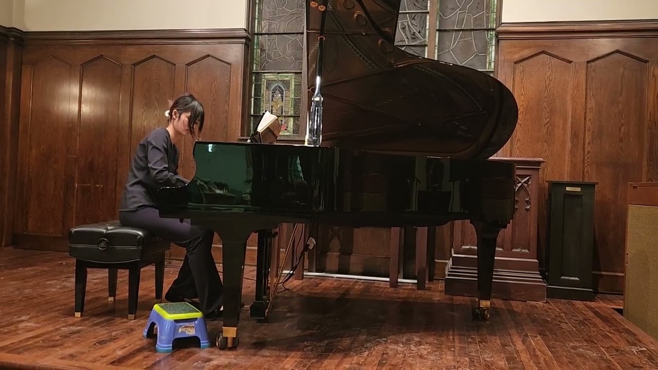 2025 winter recital, Rachmaninoff, Prelude in G minor No 5 by cc