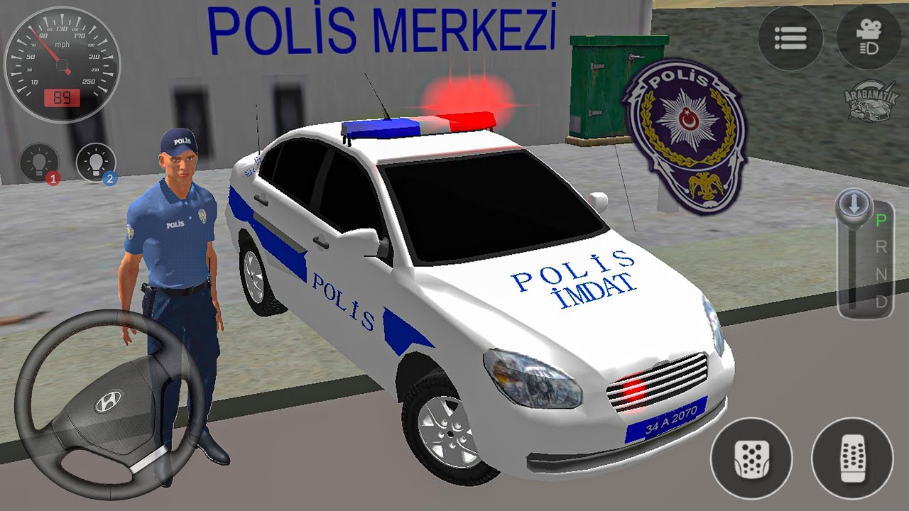Hyundai Accent Türk Polis Arabası Sürüş Oyunu - Polis Simülatör 2026 - Android GamePlay