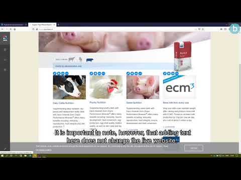 DNN Platform Beginners Series 2 :  Edit basic text using 2sxc