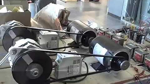 Synchronizing AC generators