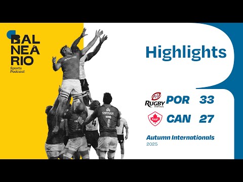 🏉🇵🇹🐺🆚🇨🇦🍁 HIGHLIGHTS: Portugal vs Canada - Autumn Internationals 2025 - 22/11/2025