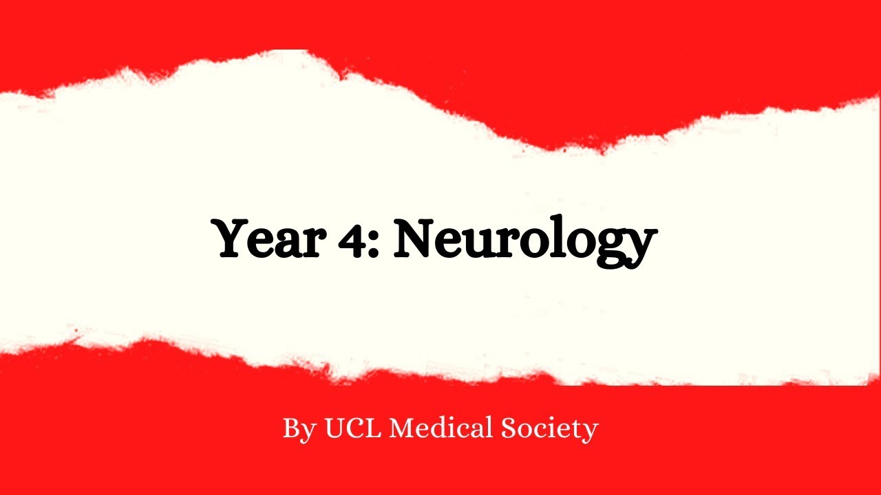 Year 4 Lecture Series: Neurology - YouTube