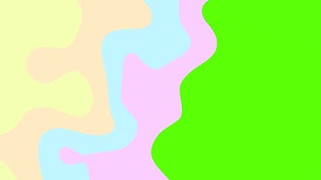 Free green screen liquid transitions 4k | pastel colors [SIMPLY INTROS!]