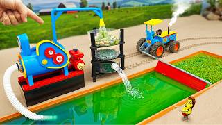 DIY Mini Tractor Water Filtration System | Fixing Dirty Green Water Problem | HP Mini