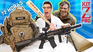 EL KIT SUPERVIVENCIA ZOMBIE MÁS COMPLETO Y PRO | Supervivencia 24 horas a 72 horas