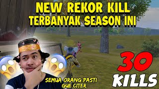 NEW RECORD KILL TERBANYAK SEASON INI🔥🔥!!! Semua Orang Pasti Tuduh Citer NGAHAHA | PUBG Mobile