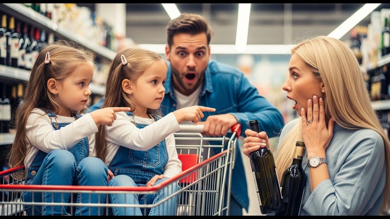 His Card Was Declined at Checkout… Then His Twin Daughters Did Something No One Expected
